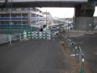 荒川CR出口車止め