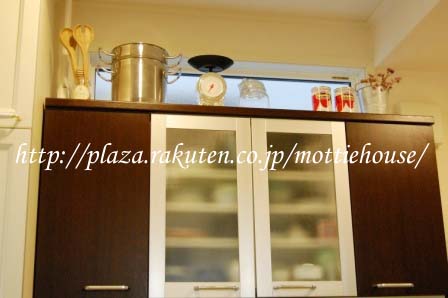 塗装前のキッチンボード