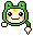 指差しカエル.gif