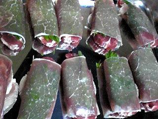 ヒレ肉ハーブ生ハム巻き