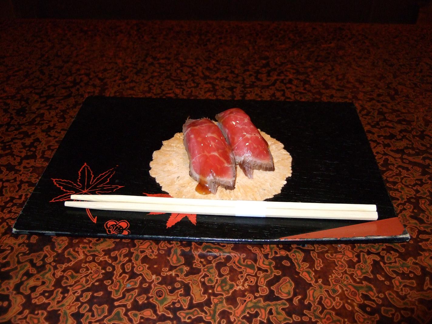 飛騨高山 飛騨牛寿司