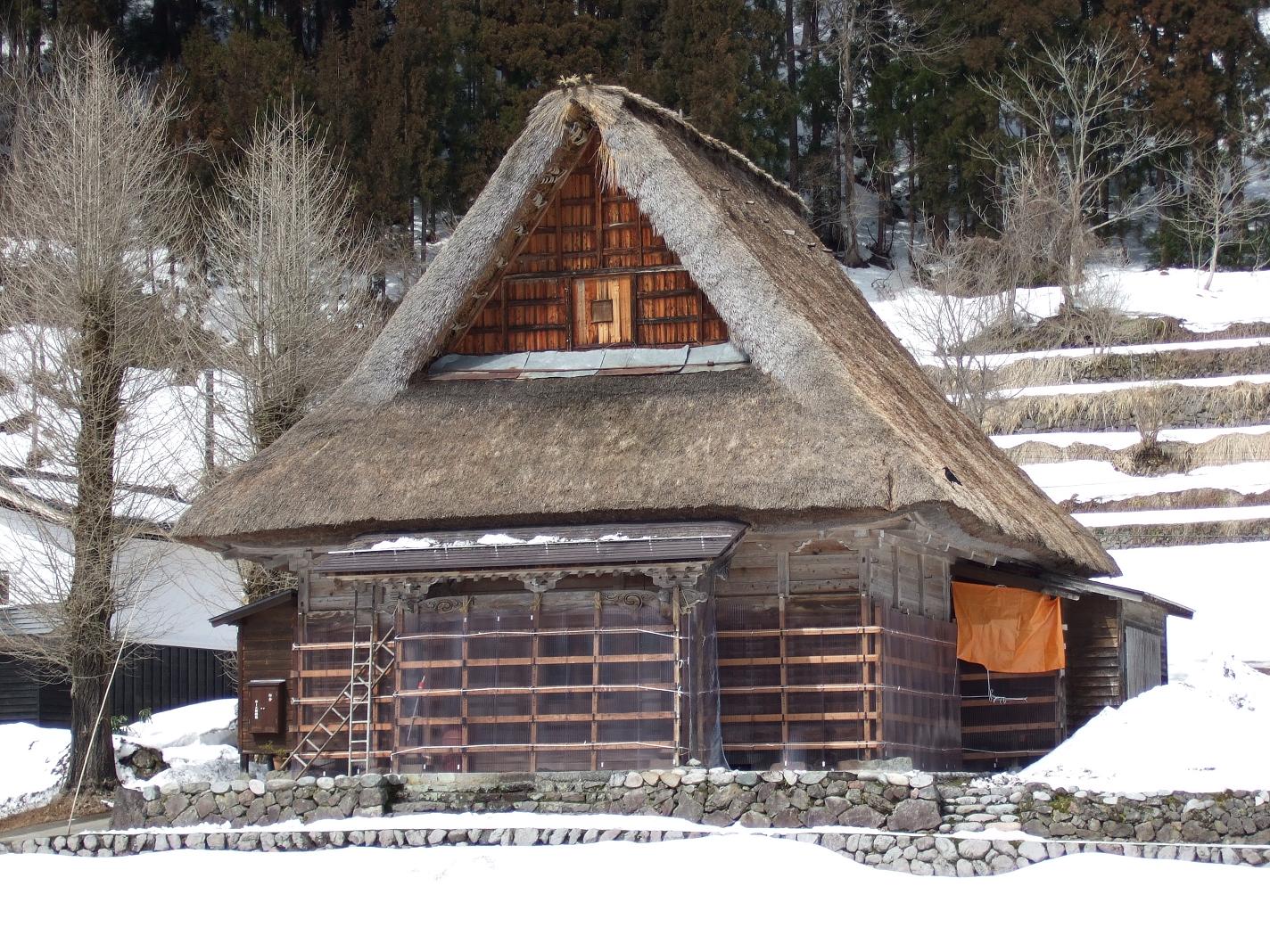 世界遺産　相倉集落　5(20090228)