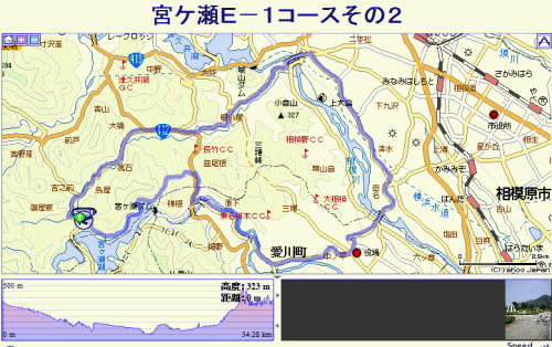 宮ケ瀬新Ｅ－１コース改