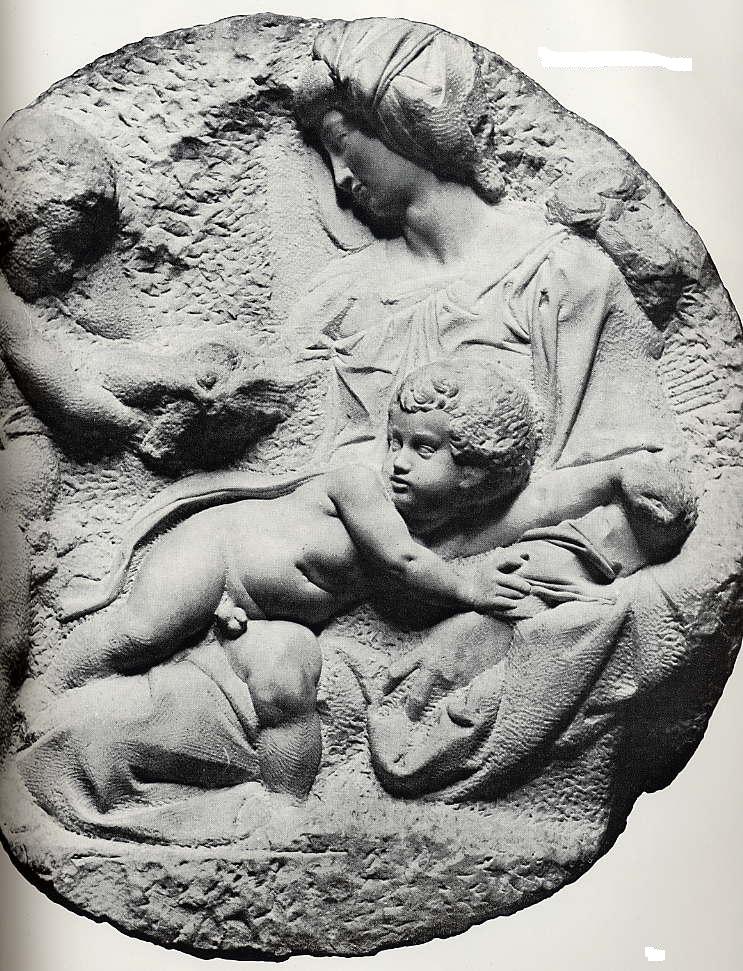 Michelangelo1505-1506頃ﾀｯﾃﾞｲ聖母