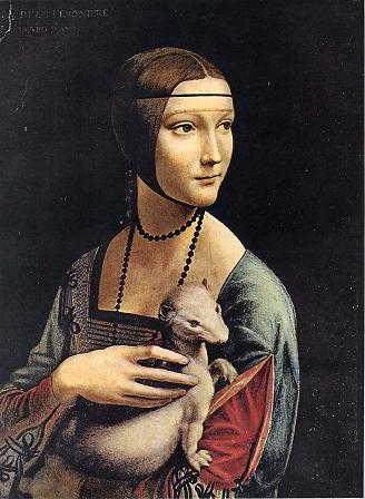 Leonardo白貂を抱く婦人