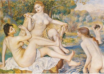 ﾙﾉﾜｰﾙ1884_1887水浴する女たち