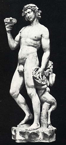 Michelangeloバッカス(1497年頃)
