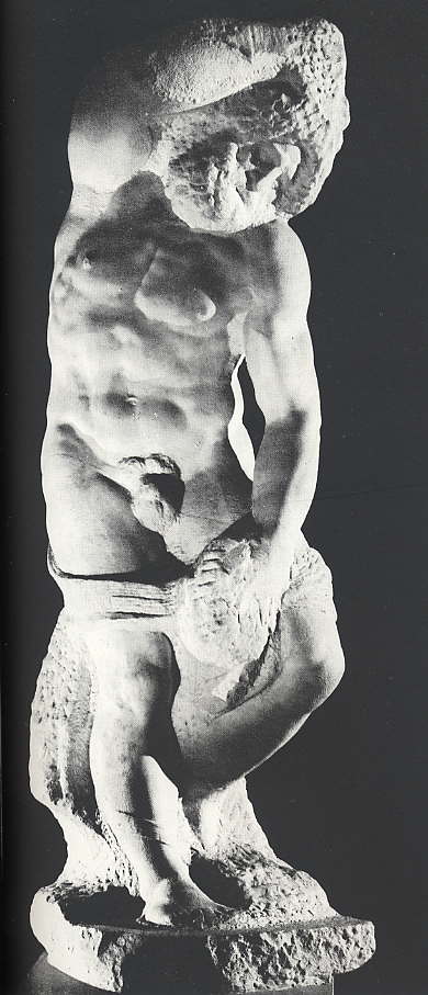 Michelangeloひげのある捕虜(1530-1534)