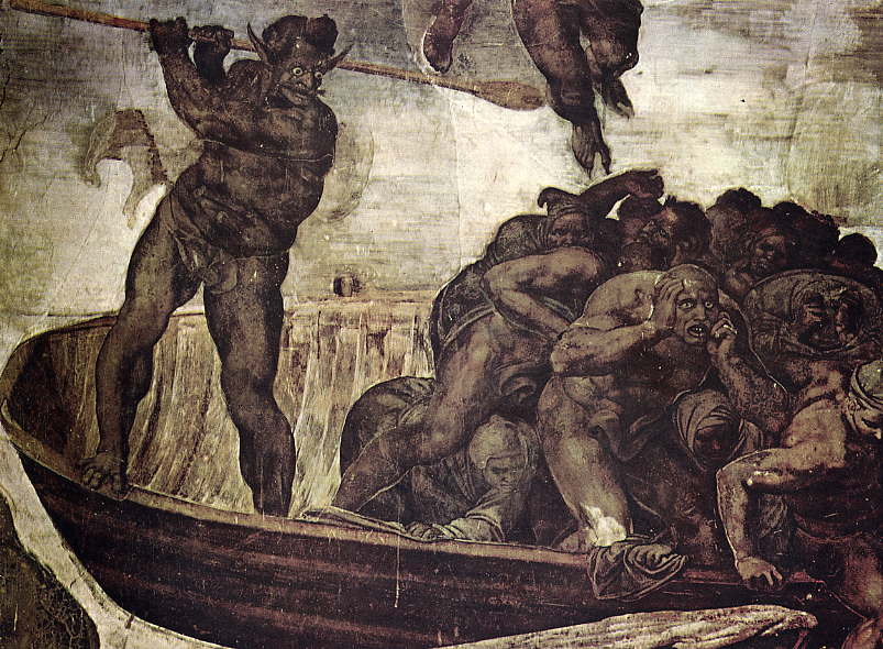 Michelangelo最後の審判（部分）(1536-1541)