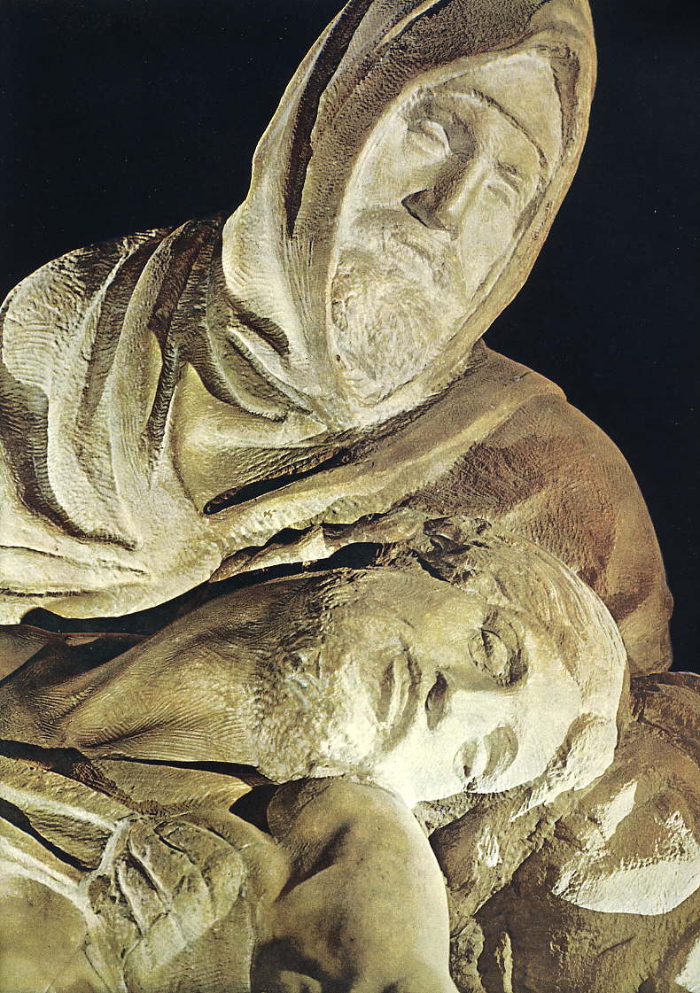 Michelangeloｷﾘｽﾄの降架像（部分）(1550-1555頃)