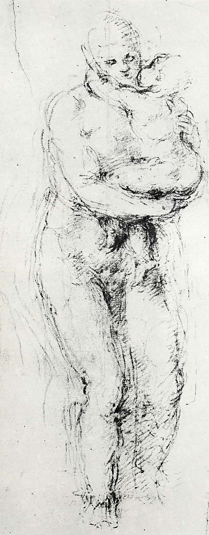 Michelangelo聖母子の素描(1560頃)