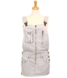 スカートのサロペット