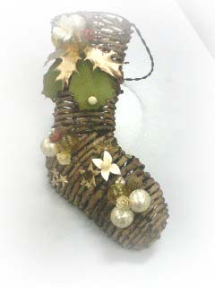 クリスマスブーツアレンジ