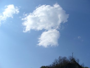 今日の空