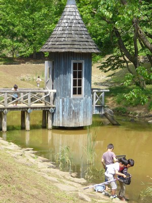 ムーミン　水あび小屋