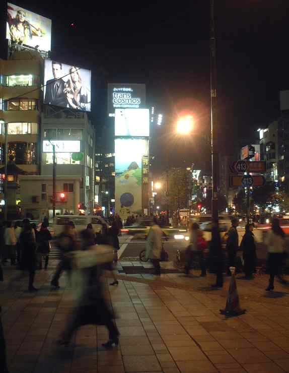 青山　表参道の夜景７