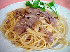 spaghetti tartufo