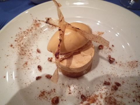 りんごとキャラメルのムース