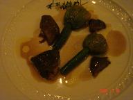 ズッキーニと平茸