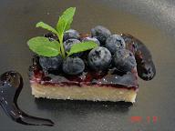 ブルーベリーのクスクスケーキ