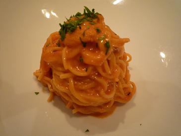 生うにのタリオリーニ