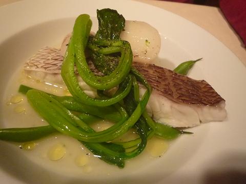 鯛と野菜の蒸し焼き
