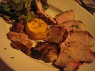 骨付き豚のグリル