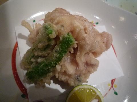 白子のてんぷら