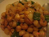 カシューと子柱炒め