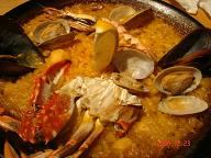 魚介のパエリャ