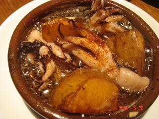 じゃがいもとたこ