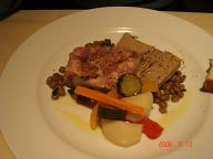 豚舌と鶏レバーのペースト