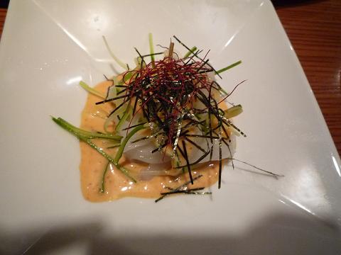 あおりいかのうにソース