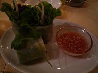 ソフトシェルの生春巻き