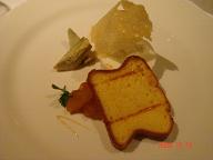 ゴルゴンゾーラムースとブリオッシュ