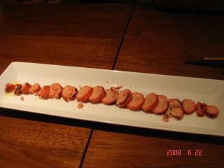 スモーク明太子