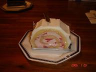 いちごのロール