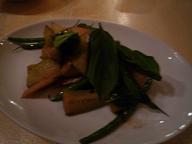 なすといんげんのバジル炒め