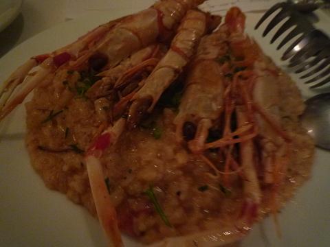 手長えびのリゾット