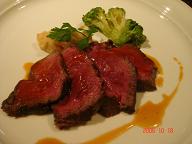 牛肉のタリアータ