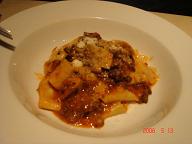 猪のミートソース　パッパルデッレ