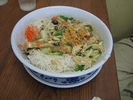 そうめんのカレーかけ