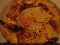 ホワイトアスパラグラタン