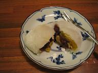 栗大福　割ったところ