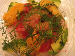 金目鯛のカルパッチョ