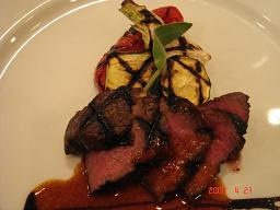 牛肉のタリアータ