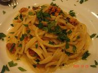 生うにのパスタ