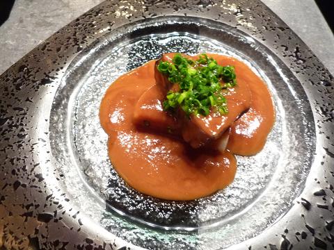 牛タンと大根のミルフィーユ