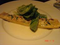 ふかひれと魚のクレープ包み