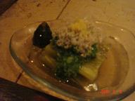 なすの冷製オクラソース